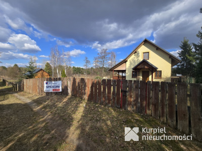 Murowany domek z działką 8 ar blisko zalewu