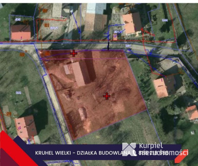 Widokowa działka budowlana – Kruhel Wielki