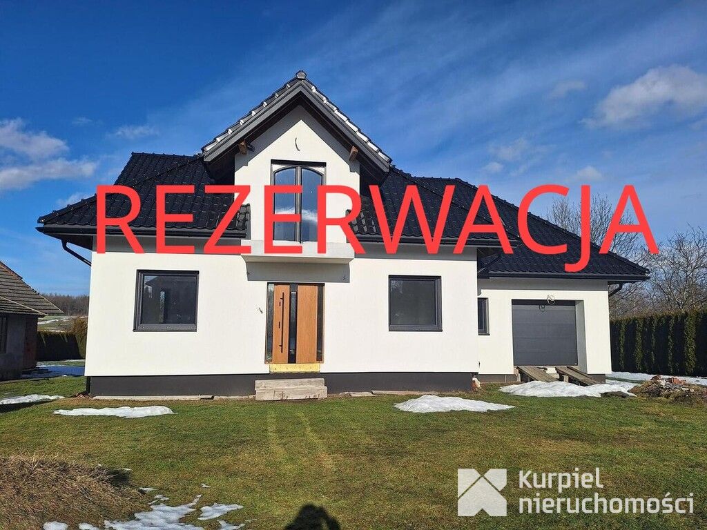 Nowo wybudowany dom w okolicach Przemyśla