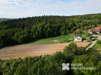 Widokowa działka w Chmielniku | Wz