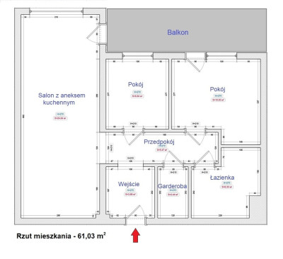 Mieszkanie 3 pokojowe na os. Panorama w Przemyślu