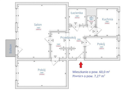 Mieszkanie trzypokojowe I Armii Wojska Polskiego