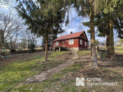 Dom drewniany - Kniażyce gmina Fredropol