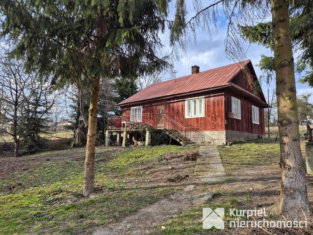 Dom drewniany - Kniażyce gmina Fredropol