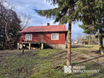 Dom drewniany - Kniażyce gmina Fredropol