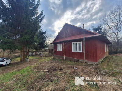 Dom drewniany - Kniażyce gmina Fredropol