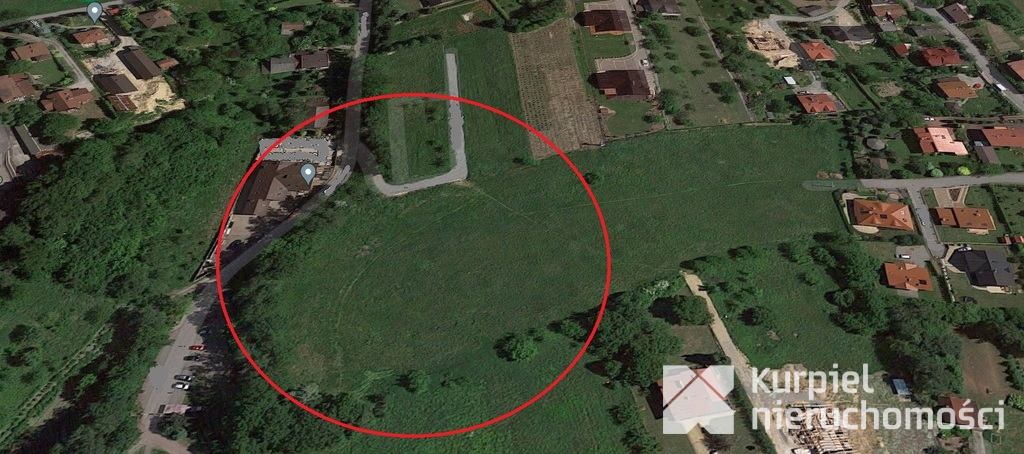 Zabierzów działka rezydencyjna z PNB 25 a