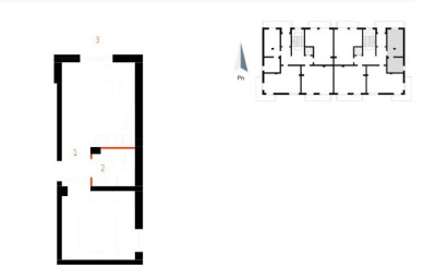 Małe mieszkanie z tarasem gotowe do zamieszkania