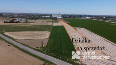 Działka w Muninie przy ul. Morawskiej 59 arów