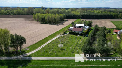 Dom z dużą działką  – 52 ary ciszy