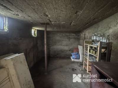 Ruszelczyce drewniany dom siedlisko na wsi