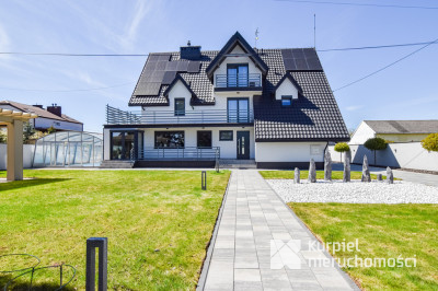 Nowoczesny dom premium z basenem na działce 20 ar