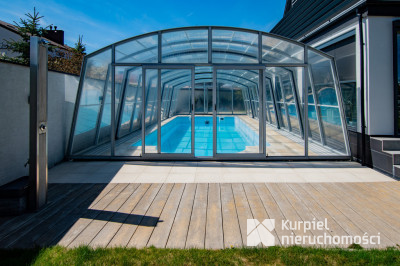 Nowoczesny dom premium z basenem na działce 20 ar