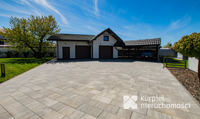 Nowoczesny dom premium z basenem na działce 20 ar