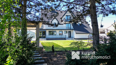 Nowoczesny dom premium z basenem na działce 20 ar