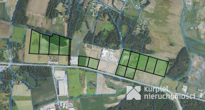 Działka inwestycyjna /Młyny, Korczowa/