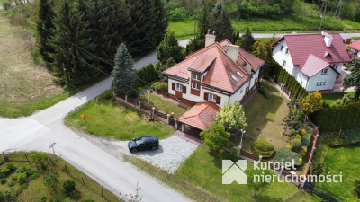 Dom rezydencja rodzinna w otoczeniu zieleni Ostrów