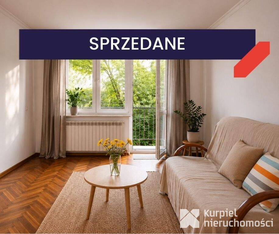 Mieszkanie parter 3 pokoje z balkonem Słowackiego