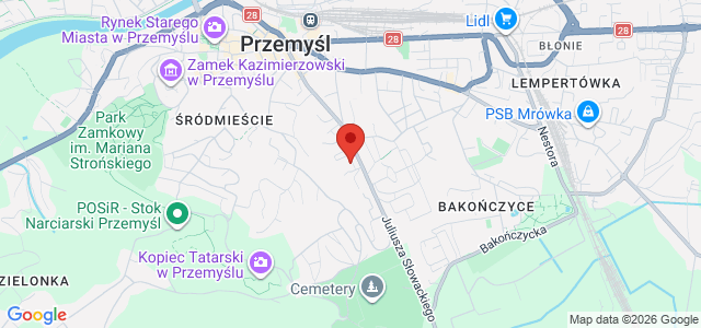 Mieszkanie parter 3 pokoje z balkonem Słowackiego