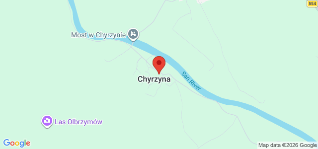Siedlisko z drewnianym domem w malowniczym miejscu