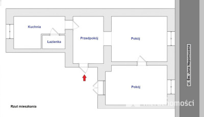 Mieszkanie w kamienicy przy ulicy Św. Jana