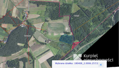 Wyjątkowa działka rolno-leśna z warunkami zabudowy