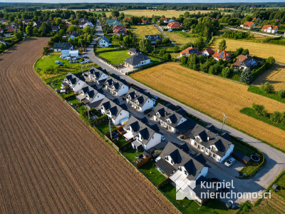 Nowoczesny bliźniak - gotowy do zamieszkania