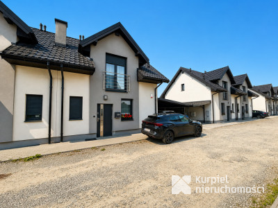 Nowoczesny bliźniak - gotowy do zamieszkania