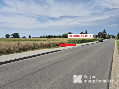 Działka budowlana 30,01 ara – Niziny, gm. Orły/Wz
