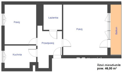 Mieszkanie 46 m² na parterze – Przemyśl, Zasanie, ul. Borelowskiego