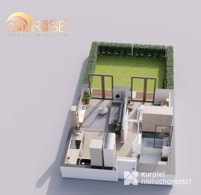 Sunrise Park | Mieszkanie nr 0.2 | 2 pokoje 34,20 m² + ogród |