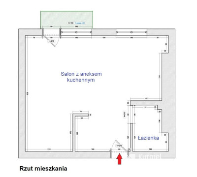 Kawalerka na ul. Glazera/stan deweloperski