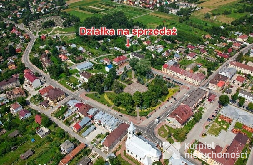 Działki inwestycyjne w centrum Cieszanowa