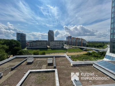Kawalerka | duże okna | widok na Wisłok